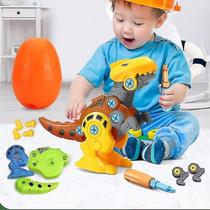 Kit de jogo Dinosaur Egg construído com chave de fenda para crianças de 3 anos ou mais Kit de jogo Dinosaur Egg construído com chave de fenda para crianças de 3 anos ou mais