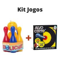 Kit De Jogos - Boliche + Tiro Ao Alvo Kit De Jogos - Boliche + Tiro Ao Alvo