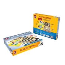 Kit de Jogos Divertirama 4 Jogos em 1 Original Estrela