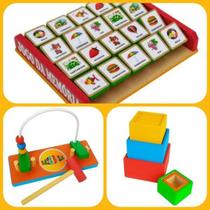 Kit de jogos e brinquedos especiais