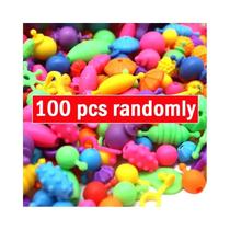 Kit De Joias Para Meninas Princesas Com 100 Peças De Miçangas DIY Para Colares, Pulseiras E Anéis, Kit De Joias Para Meninas Princesas Com 100 Peças De Miçangas DIY Para Colares, Pulseiras E Anéis,