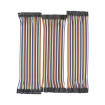 Kit de Jumper Wire Dupont 20cm 40 pinos - Macho/Fêmea - Para Projetos DIY Kit de Jumper Wire Dupont 20cm 40 pinos - Macho/Fêmea - Para Projetos DIY