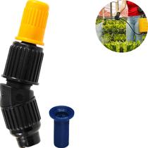 Kit de Junção com Porca e Bico Cone Regulável Filtro para Pulverizador Manual Brudden Kit de Junção com Porca e Bico Cone Regulável Filtro para Pulverizador Manual Brudden