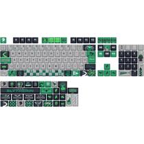 Kit De Keycaps Redragon Harry Potter 136 Teclas Slytherin / Sonserina HP-942