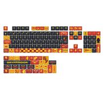 Kit de Keycaps Redragon Harry Potter Grifinória - PBT Dye Sub - 136 Teclas - HP-944
