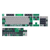 Kit de Keycaps Redragon x Harry Potter Sonserina - PBT Dye Sub - 136 Teclas - HP-942