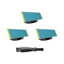 Kit De Lâmina De Substituição Azul Para Philips OneBlade QP2520 QP2530 QP6510 QP6520 QP6530 QP2515