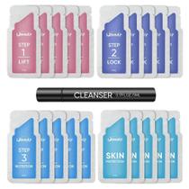 Kit de laminação de sobrancelhas Libeauty, com duração de 8 semanas, sachê descartável