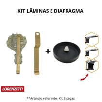 Kit De Laminas De Contatos E Diafragma Ducha Acqua Ultra Storm Star Duo - Lorenzetti
