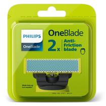 Kit de lâminas de reposição Philips OneBlade para rosto/corpo, pacote com 2