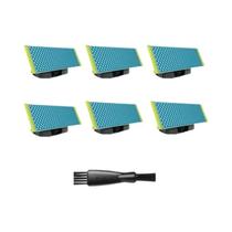 Kit de Lâminas de Substituição Azul para Philips OneBlade QP2520/QP2530/QP6510/QP6520/QP6530/QP2515