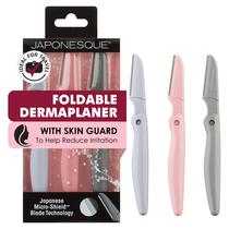 Kit de Lâminas Dermaplaner Dobrável JAPONESQUE com 3 Peças Kit de Lâminas Dermaplaner Dobrável JAPONESQUE com 3 Peças