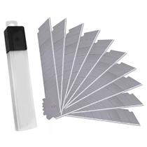 Kit De Lâminas Largas Para Estilete 18mm Jogo Com 100 Peças Kit De Lâminas Largas Para Estilete 18mm Jogo Com 100 Peças