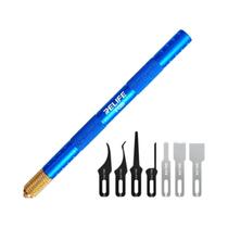 Kit De Lâminas Multifuncionais 8 Em 1 Para Reparo De Celulares RELIFE TK5: Conjunto De Facas De