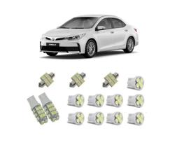 Kit De Lâmpada Led Completo Para Corolla 2018 19 20