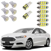Kit De Lampada Led Ford Fusion 06-11 Teto Placa Ré