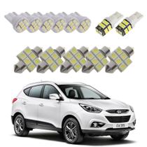 Kit De Lampada Led Hyundai Ix35 2015 Teto Placa Ré
