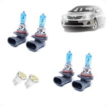 Kit de Lâmpadas Halógena Super Branca Farol Baixo H11 e Milha H11 para Corolla 2015 2016 2017 2018 2019 2020