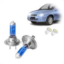 Kit de Lâmpadas Halógena Super Branca Farol Baixo H7 para Corsa Foco Duplo 2002 2003 2004 2005 Kit de Lâmpadas Halógena Super Branca Farol Baixo H7 para Corsa Foco Duplo 2002 2003 2004 2005