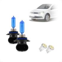 Kit de Lâmpadas Halógena Super Branca Farol de Milha HB4 para Gol G5 Foco Duplo 2008 2009 2010 2011 1012