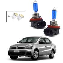 Kit de Lâmpadas Halógena Super Branca H11 Farol de Milha Voyage G6 2015 2016