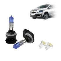 Kit de Lâmpadas Halógena Super Branca H27 Farol de Milha para Onix 2012 2013 2014 2015 2016