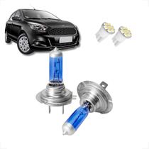 Kit de Lâmpadas Halógena Super Branca H7 Farol Baixo Ford Ka 2008 2009 2010 2011