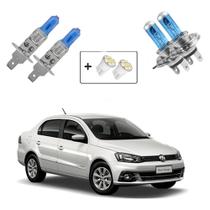 Kit de Lâmpadas Halógena Super Branca H7 H1 Farol Alto e Baixo Voyage G6 2015 2016 Kit de Lâmpadas Halógena Super Branca H7 H1 Farol Alto e Baixo Voyage G6 2015 2016