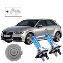 Kit de Lâmpadas Halógenas Super Branca Farol Baixo H7 para AUDI A3 2009 2010 2011 Kit de Lâmpadas Halógenas Super Branca Farol Baixo H7 para AUDI A3 2009 2010 2011