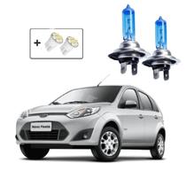 Kit de Lâmpadas Halógenas Super Branca Farol Baixo H7 para Ford Fiesta 2007 Até 2016 Kit de Lâmpadas Halógenas Super Branca Farol Baixo H7 para Ford Fiesta 2007 Até 2016