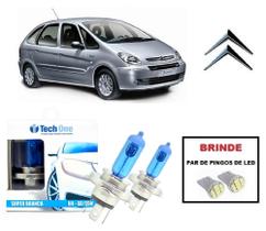Kit de Lampadas Halogenas Super Branca para Farol Alto e Baixo com 8500K para Citroen Xsara Picasso Kit de Lampadas Halogenas Super Branca para Farol Alto e Baixo com 8500K para Citroen Xsara Picasso
