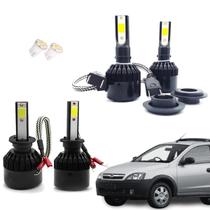 Kit de Lâmpadas Led Tech One 8000k Azulado Farol Alto e Baixo Montana 2004 2005 2006 2007 2008 2009 2010 2011 2012 2013