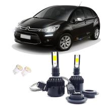 Kit de Lâmpadas Led Tech One 8000k Azulado Farol Baixo Citroen C3 2003 2004 2005 2006 2007 2008 Kit de Lâmpadas Led Tech One 8000k Azulado Farol Baixo Citroen C3 2003 2004 2005 2006 2007 2008