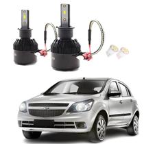 Kit de Lâmpadas Led Tech One 8000k Azulado Farol de Milha Agile 2010 2011 Kit de Lâmpadas Led Tech One 8000k Azulado Farol de Milha Agile 2010 2011
