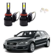 Kit de Lâmpadas Led Tech One 8000k Azulado Farol de Milha Audi A3 2009 2010 2011 2012 2013 Kit de Lâmpadas Led Tech One 8000k Azulado Farol de Milha Audi A3 2009 2010 2011 2012 2013