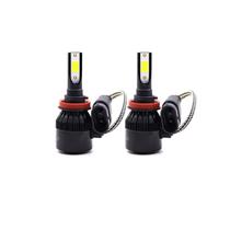 Kit de Lampadas Led Tech One 8000k Azulado Farol de Milha Elantra 2011 2012 2013 2014