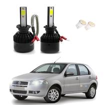 Kit de Lâmpadas Led Tech One 8000k Azulado Farol Milha Palio 2012 2013 2014 Kit de Lâmpadas Led Tech One 8000k Azulado Farol Milha Palio 2012 2013 2014