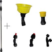 Kit de Lança Telescópica com 5 Bicos Pulverização para Pulverizador Elétrico e Manual Kit de Lança Telescópica com 5 Bicos Pulverização para Pulverizador Elétrico e Manual