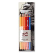 Kit De Lápis Conté A Paris Pastel Retrato 6 Cores 50112