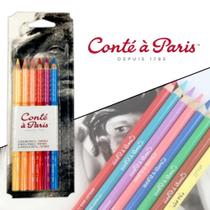 Kit de Lápis Conté a Paris Pastel Retrato 6 Cores Ref.50112