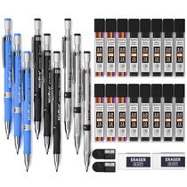 Kit de Lápis Mecânicos Nicpro 29 Peças 2 mm para Desenho Técnico e Cores Kit de Lápis Mecânicos Nicpro 29 Peças 2 mm para Desenho Técnico e Cores