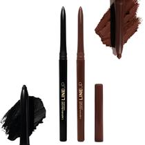 Kit de Lapiseira De Olhos Line Up - Mari Maria 2 cores Black e Brown