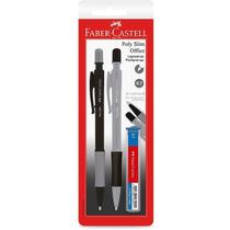 Kit de lapiseira Faber Castell 0.7 poly slim office