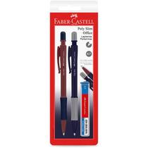 Kit de lapiseira Faber Castell 0.7 poly slim office