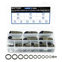 Kit de lavadora de vedação colada Daptemn NBR Metal Metal, 245 unidades