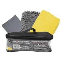 Kit De Lavagem Automotiva 3 Pecas Sigma Kit De Lavagem Automotiva 3 Pecas Sigma
