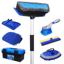 Kit de Lavagem de Carro NIKCOSMK 157 cm Escova Mop Escova para Pneus Kit de Lavagem de Carro NIKCOSMK 157 cm Escova Mop Escova para Pneus