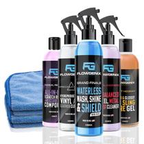Kit de Lavagem Flowgenix 5 Unidades Limpador e Protetor Kit de Lavagem Flowgenix 5 Unidades Limpador e Protetor