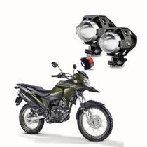 Kit de Led Farol de Milha U5 Mini para Moto Honda XR 190 2016