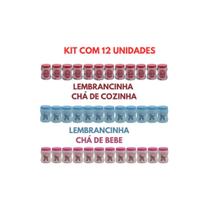 Kit de Lembrancinhas - 12 Unidades para Chá de Bebê e Chá de Cozinha